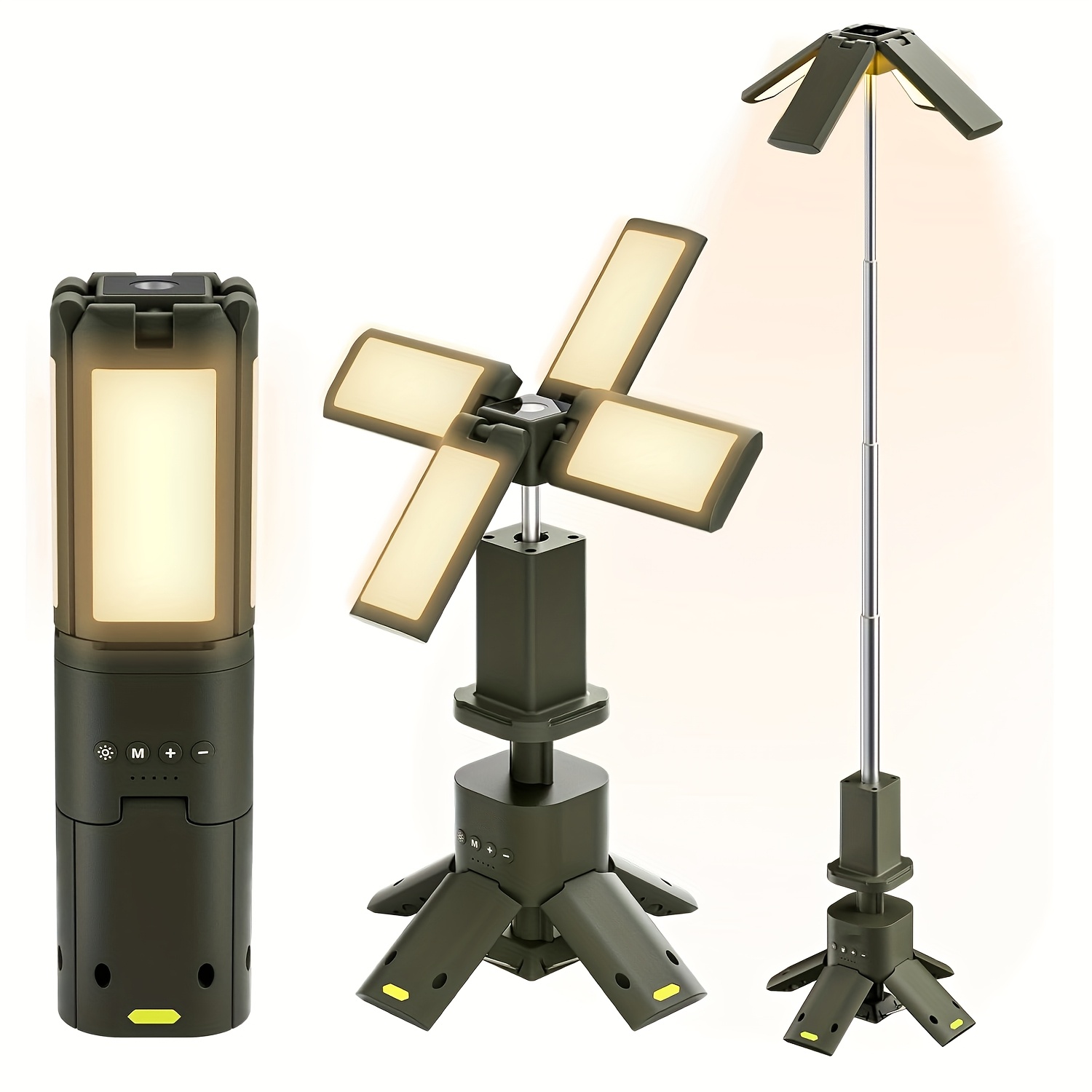 Outdoor Lighting Lamp - Camping Lantern, 14000mAh Rechargeable Camping Lights