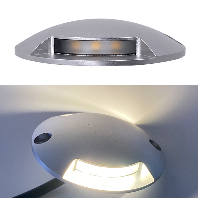 Deck Step Light - DC12V 1W Ultra-Thin Led Outdoor Waterproof