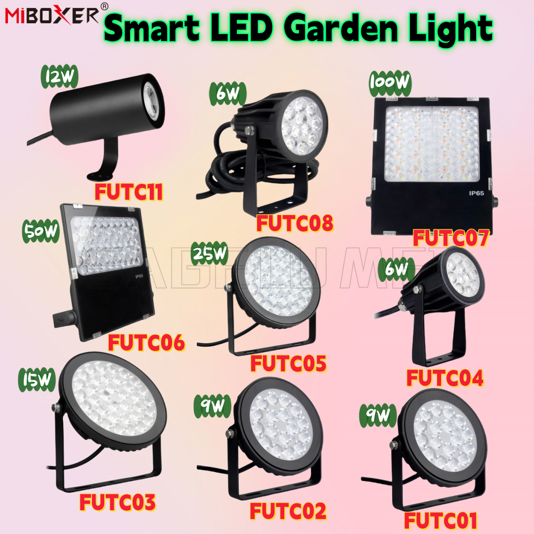 Outdoor Lighting Zigbee - Miboxer New FUTC01-08/11 Smart Garden Lights