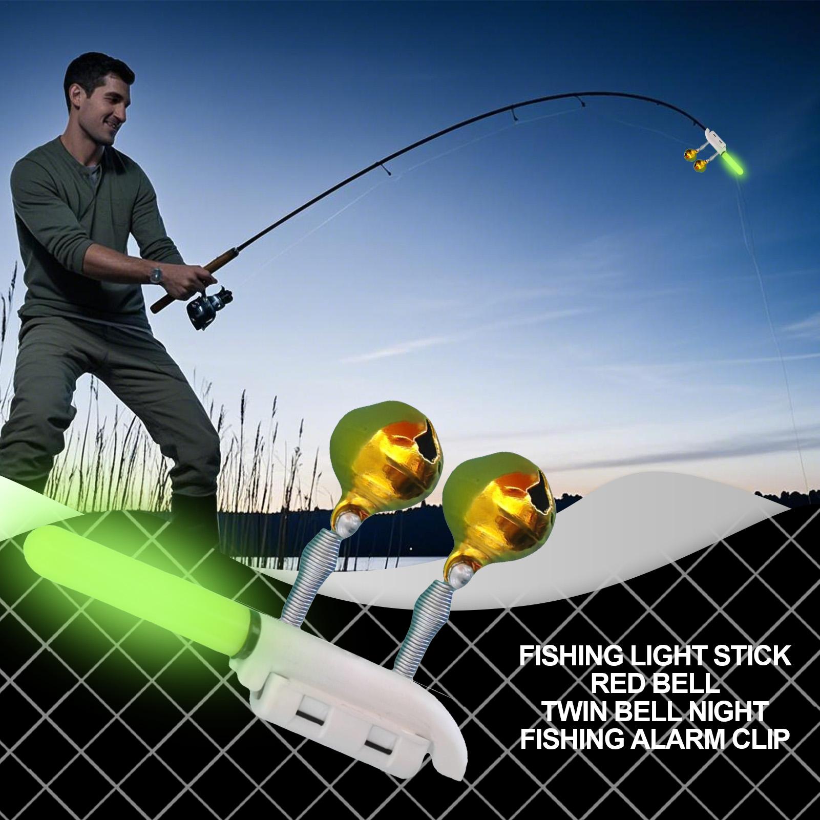 Outdoor Lighting Pole - Fishing Pole Clamp on Light Waterproof