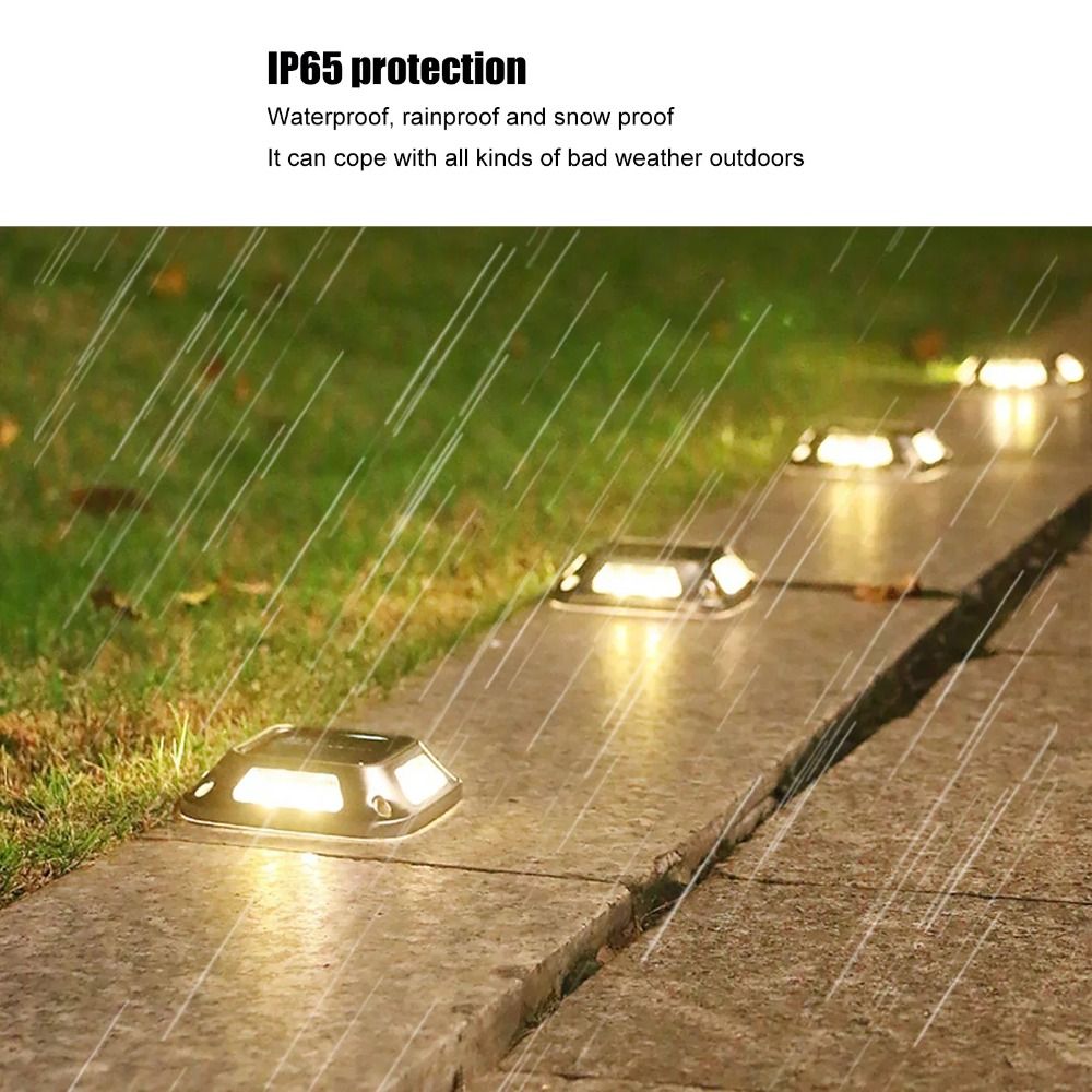 4 PCS 8 LED Solar Ground Light - Ground Light Recessed review and price