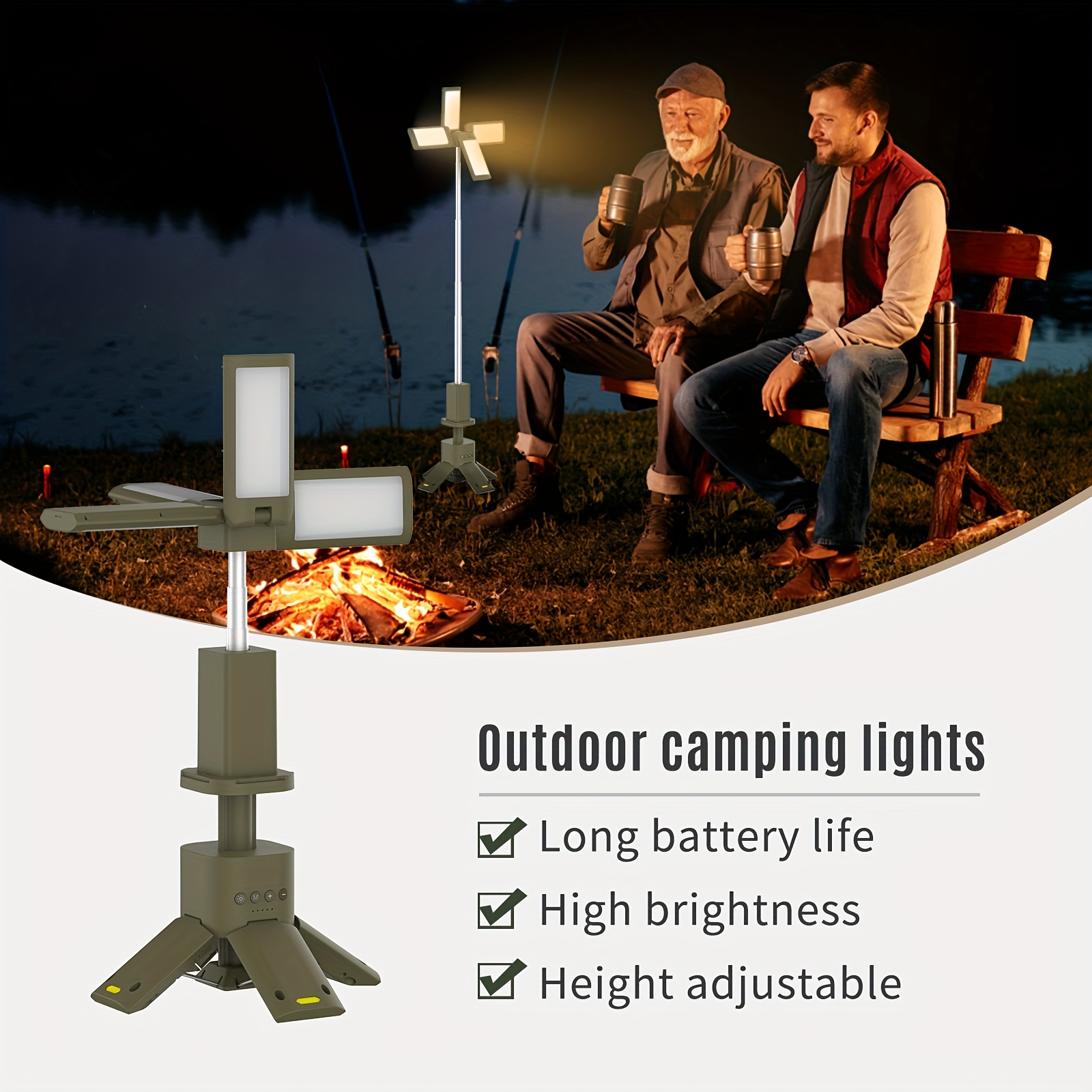 Camping Lantern, 14000mAh Rech - Outdoor Lighting Lamp review and price