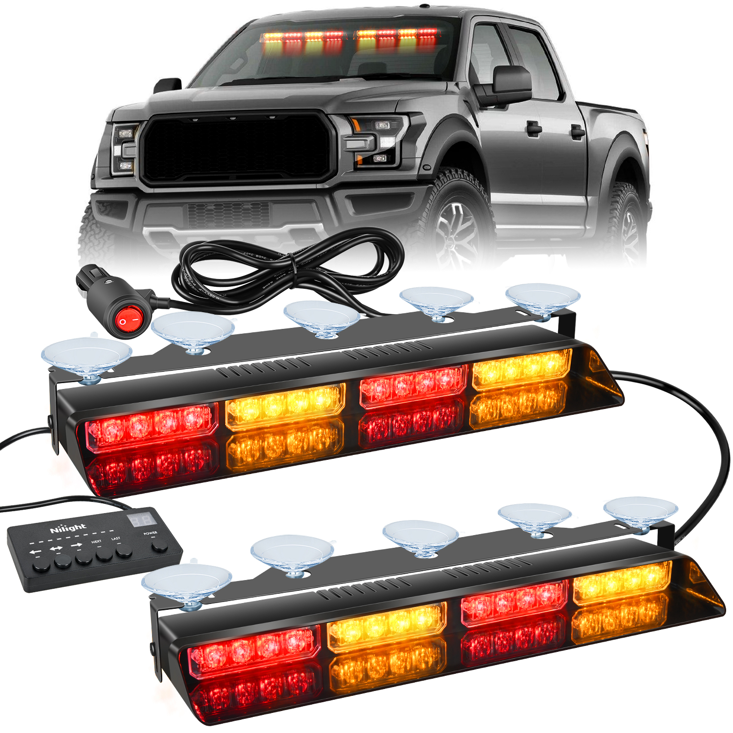 Nilight 32LED Emergency Dash S - Deck Step Light review and price