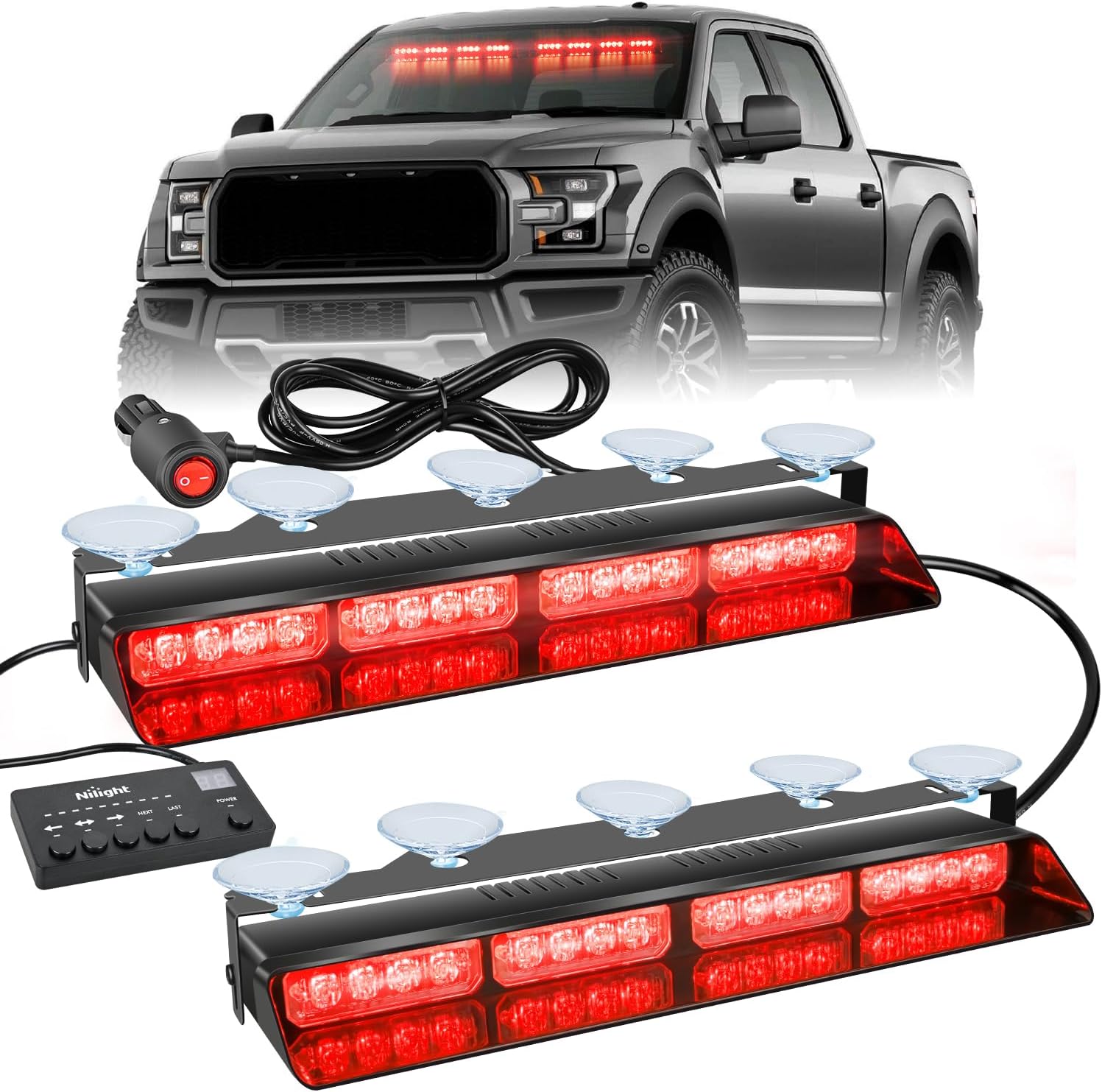 Nilight 32LED Emergency Dash S - Deck Step Light review and price