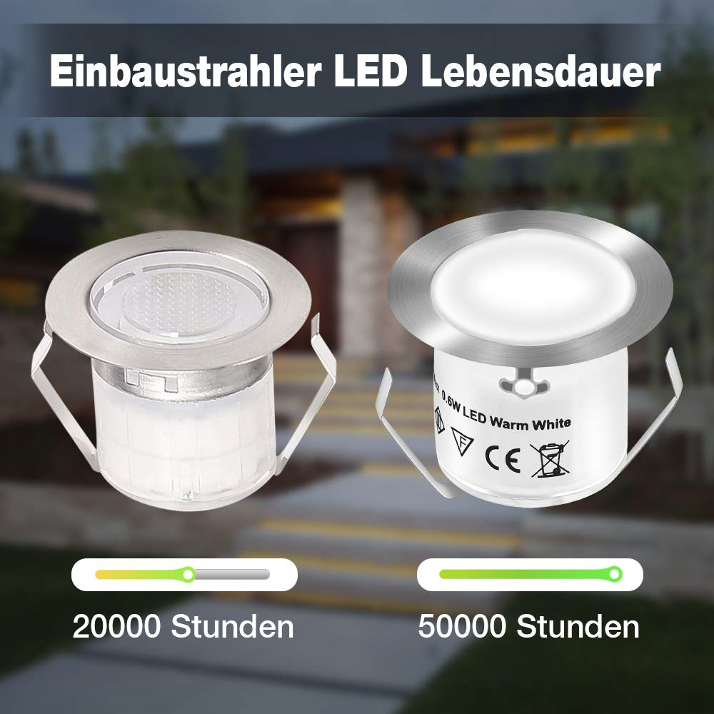 LED Deck Lights 12V IP67 Water - Deck Step Light review and price