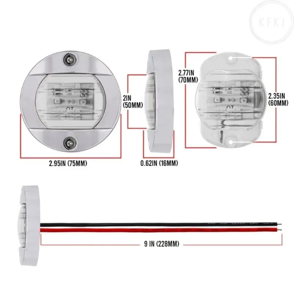 For Yacht Fishing Vessel 12V/2 - Deck Step Light review and price