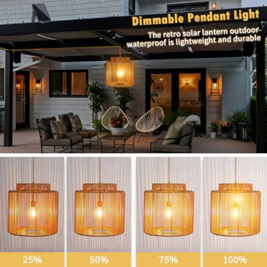 Outdoor solar pendant light fo - Outdoor Lighting For Gazebo review and price