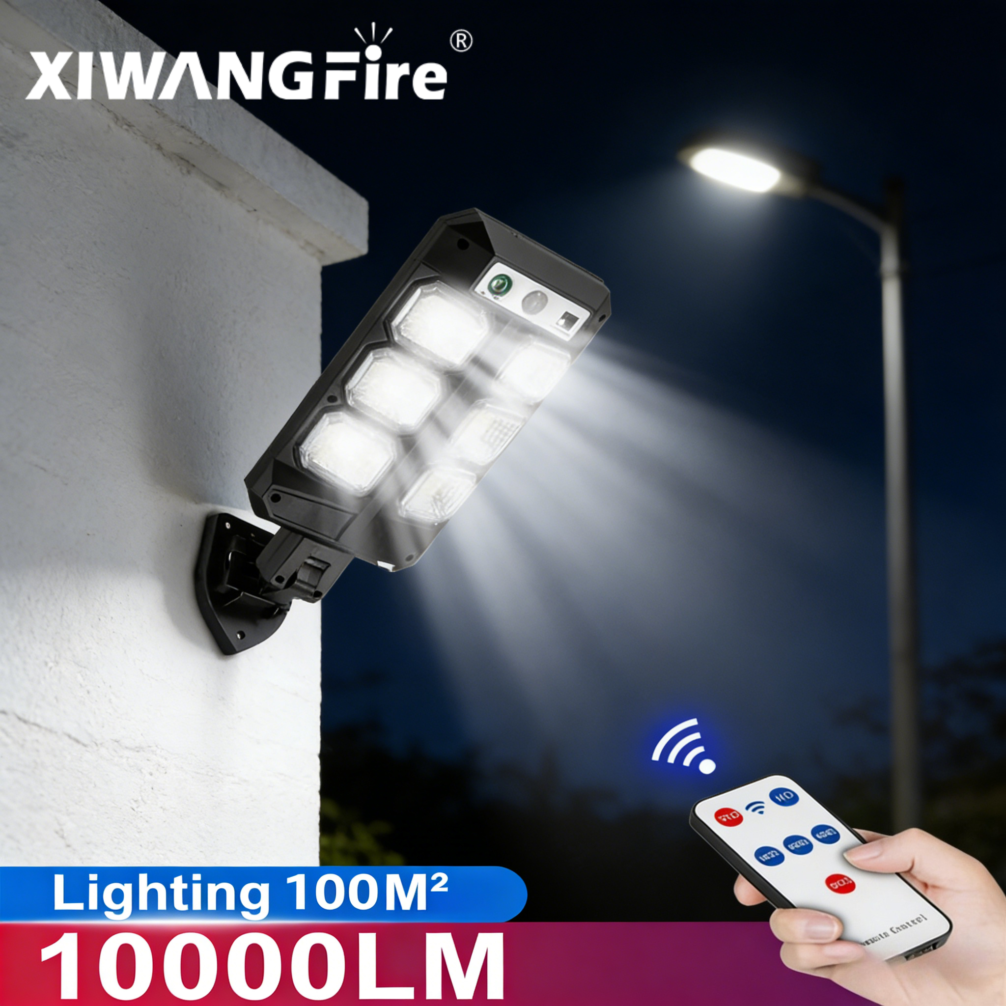 Outdoor Solar Street Lights, W - Outdoor Lighting Lamp review and price