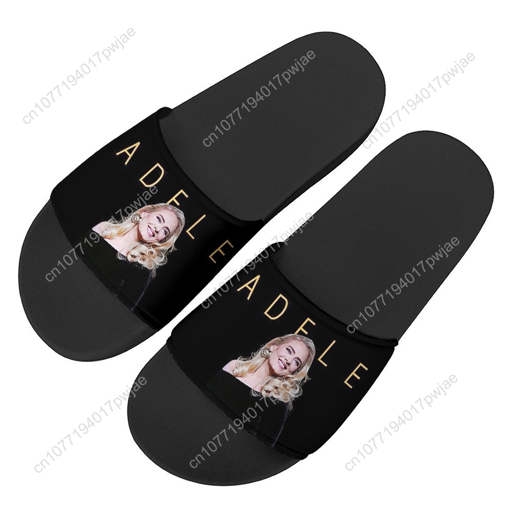 Adele Singer Poster Slippers H - Outdoor Lighting For Home review and price
