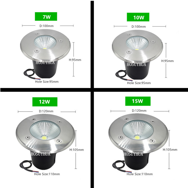 10W 15W LED buried IP67 AC85-2 - Deck Step Light review and price