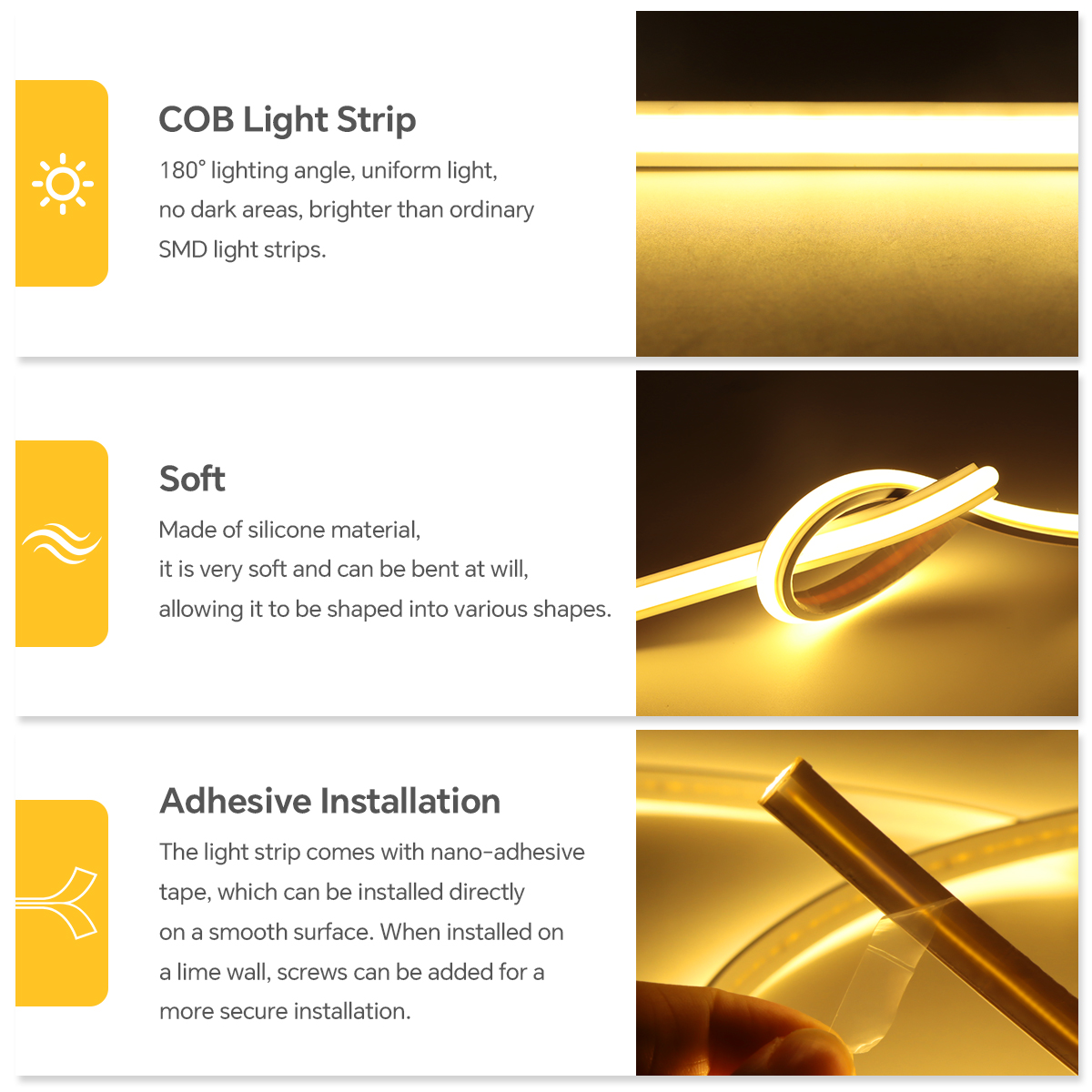 220V COB Led Strip High Densit - Outdoor Lighting Socket review and price