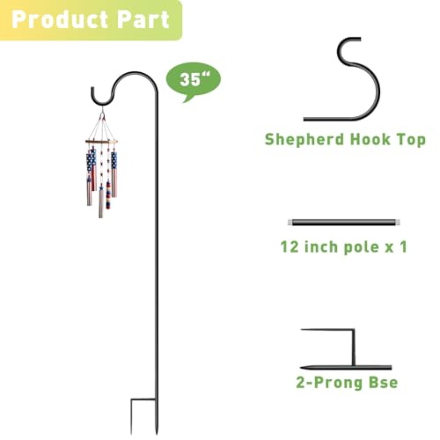 Shepherds Hooks for Outdoor Ga - Outdoor Lighting Pole review and price
