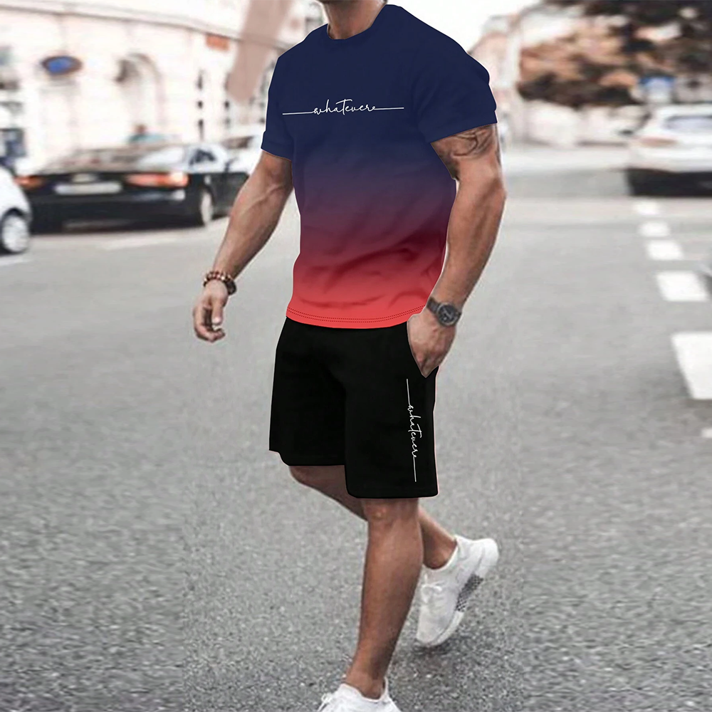 Men Two Piece Tracksuit Loose  - Outdoor Lighting For Home review and price