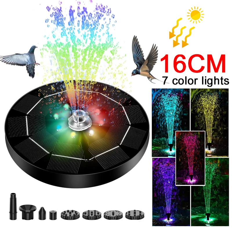 Fountain Light 7 Colors LED Li - Outdoor Lighting For Gazebo review and price