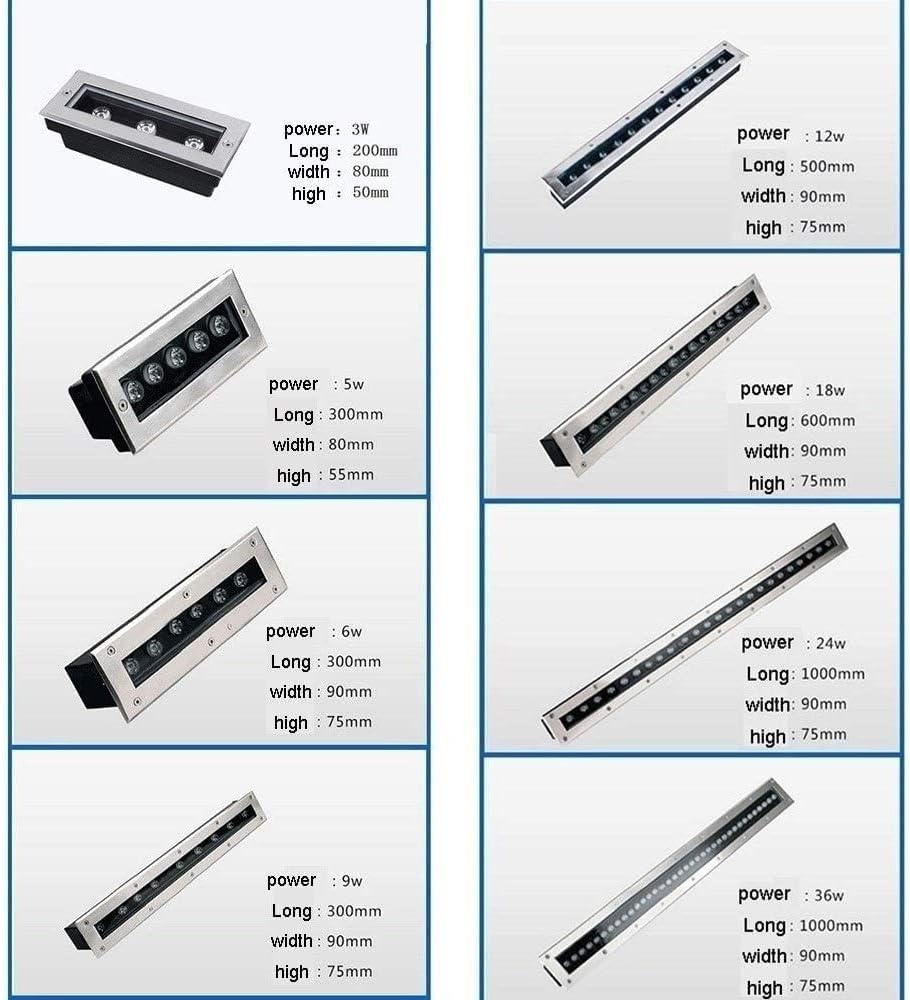 Linear LED In Ground Light IP6 - Ground Light Recessed review and price