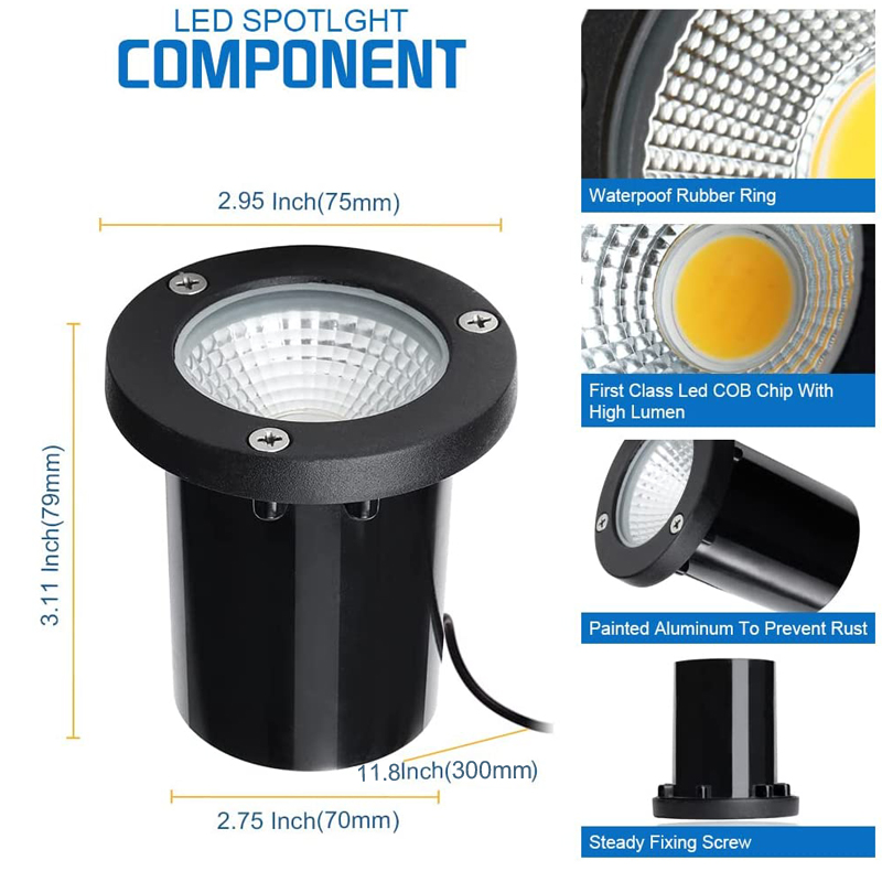 Landscape Lights LED In-Ground - Deck Step Light review and price