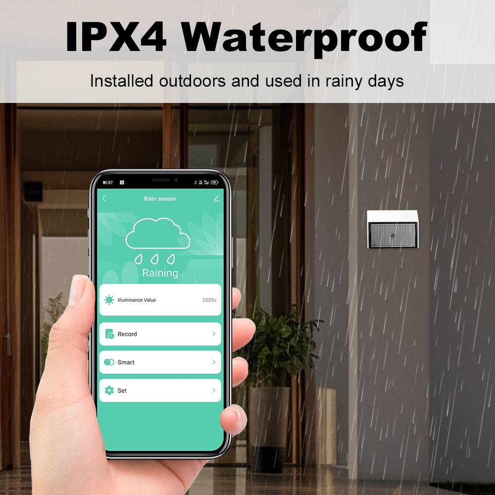 Smart Zigbee 2 in 1 Rain Senso - Outdoor Lighting Zigbee review and price