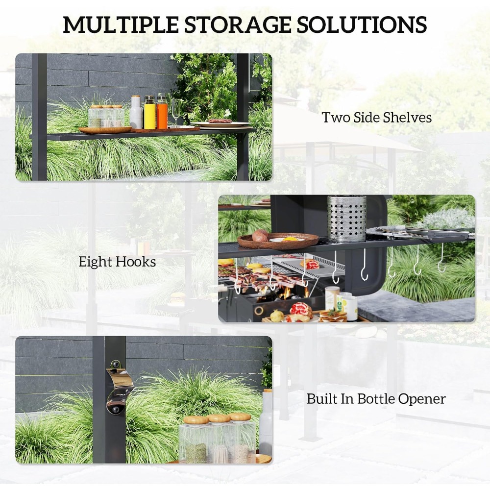 8' x 5' Double Tiered Outdoor  - Outdoor Lighting For Gazebo review and price