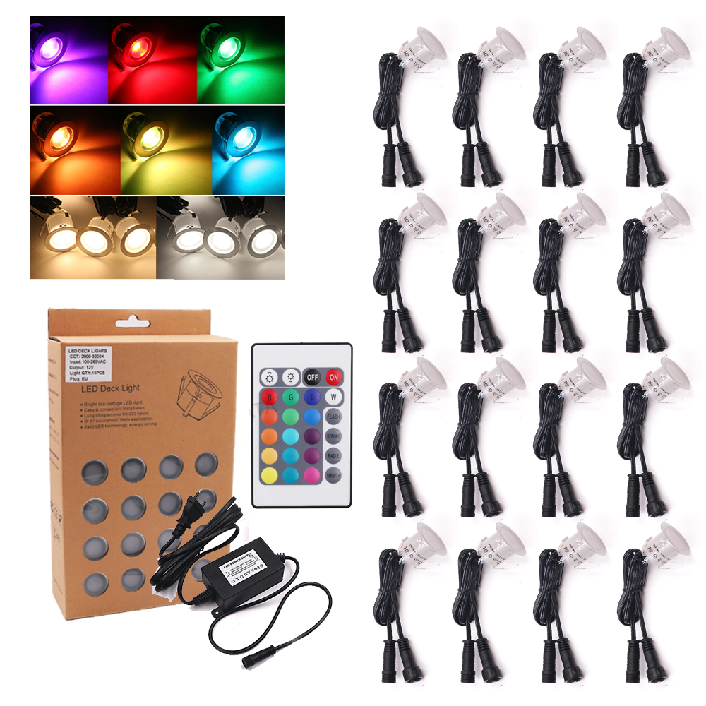 DC12V RGB LED Deck Light IP67  - Deck Step Light review and price