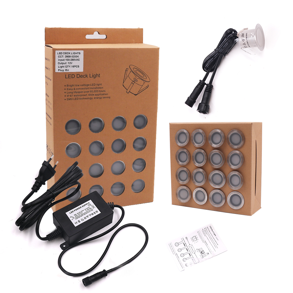 DC12V RGB LED Deck Light IP67  - Deck Step Light review and price