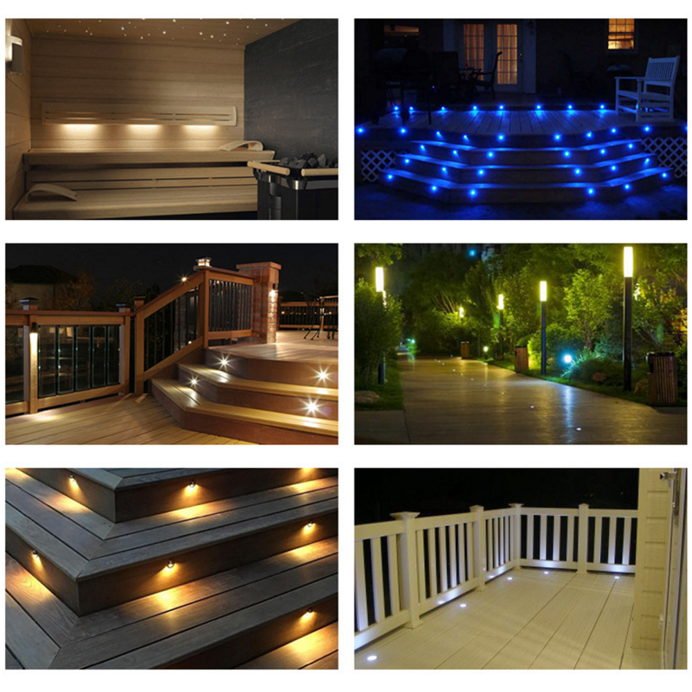 DC12V RGB LED Deck Light IP67  - Deck Step Light review and price