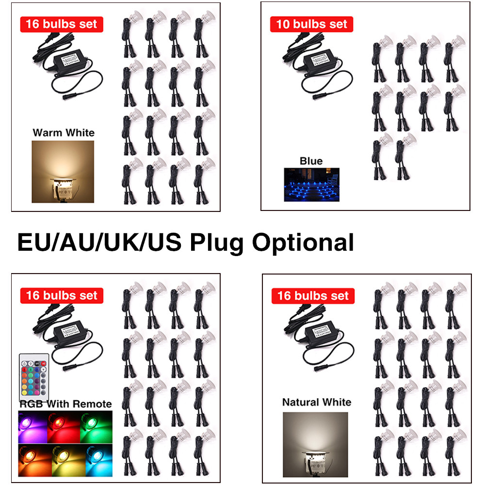 DC12V RGB LED Deck Light IP67  - Deck Step Light review and price