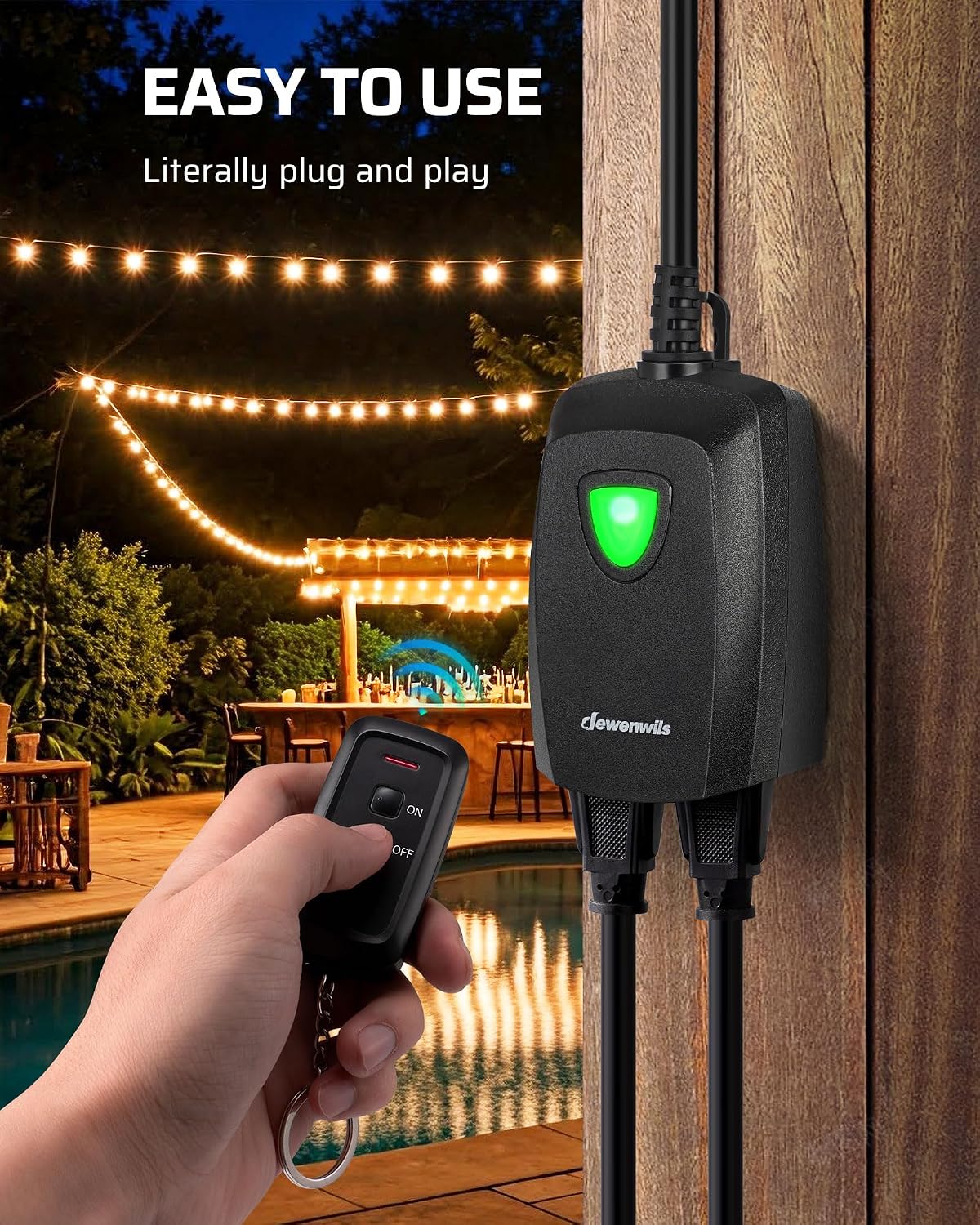 Outdoor Wireless Remote Contro - Outdoor Lighting The Range review and price