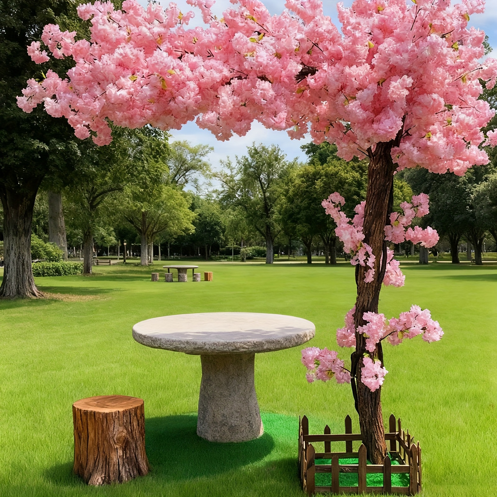 Artificial Cherry Blossom Tree - Outdoor Lighting For Home review and price