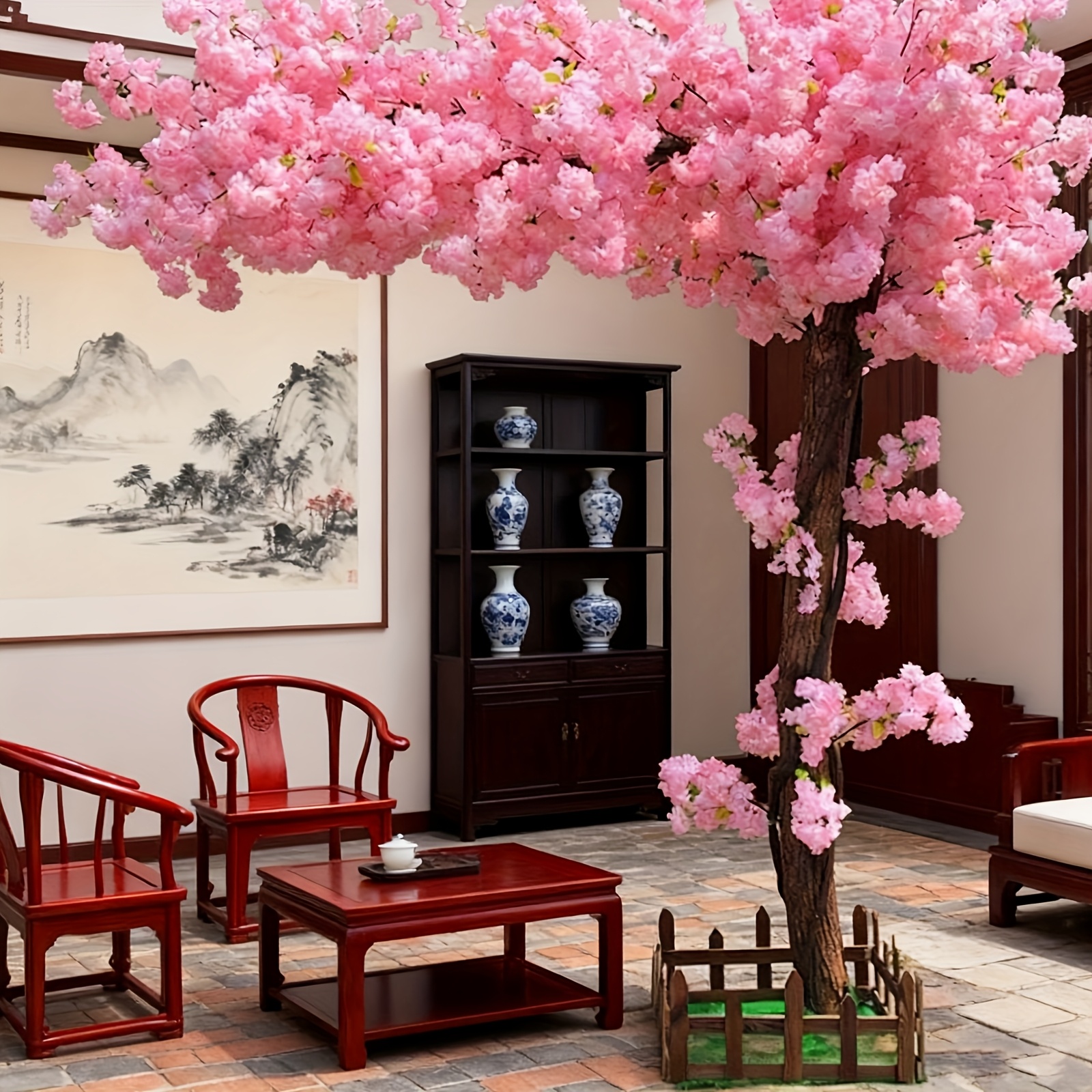 Artificial Cherry Blossom Tree - Outdoor Lighting For Home review and price