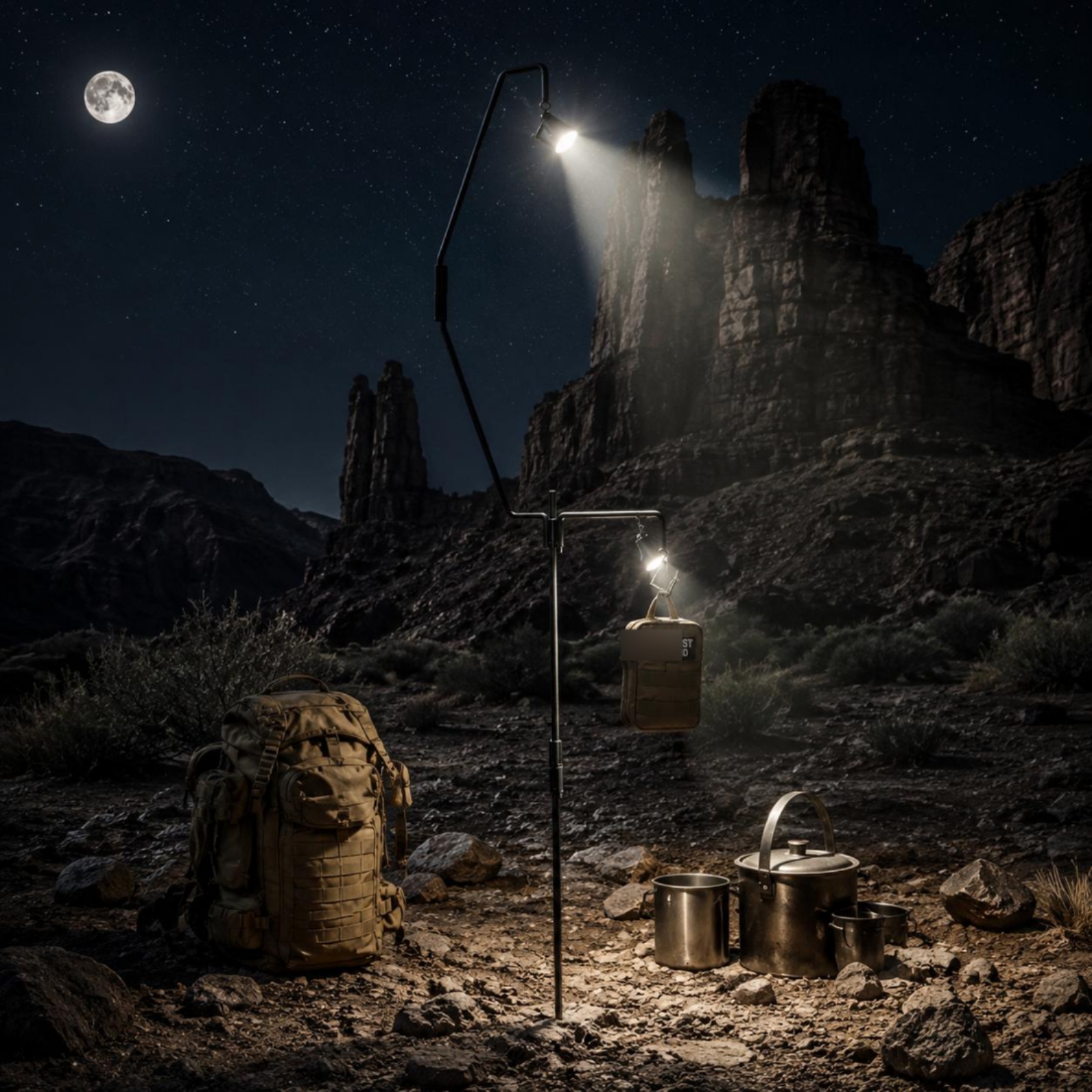 10 Pieces Camping Lantern Stan - Outdoor Lighting Pole review and price