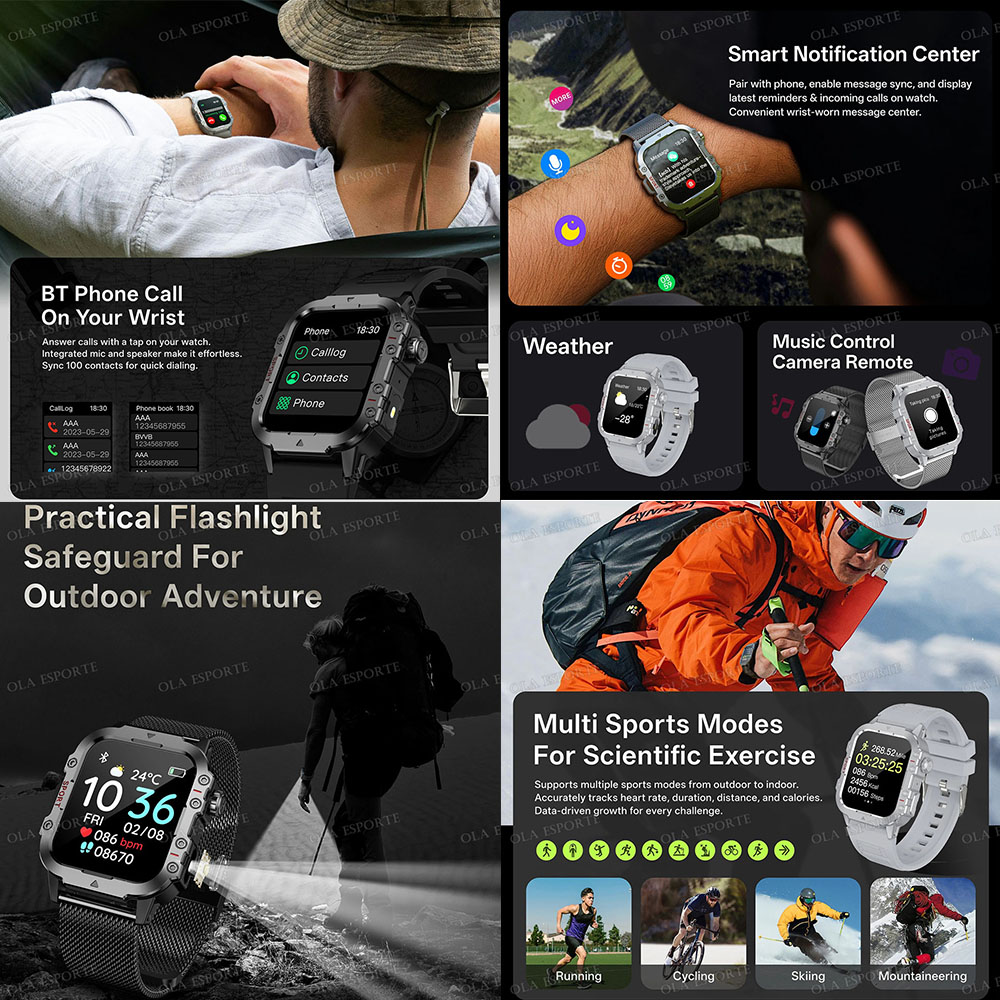 Military Outdoor Smart Watch M - Outdoor Lighting Perspectives review and price