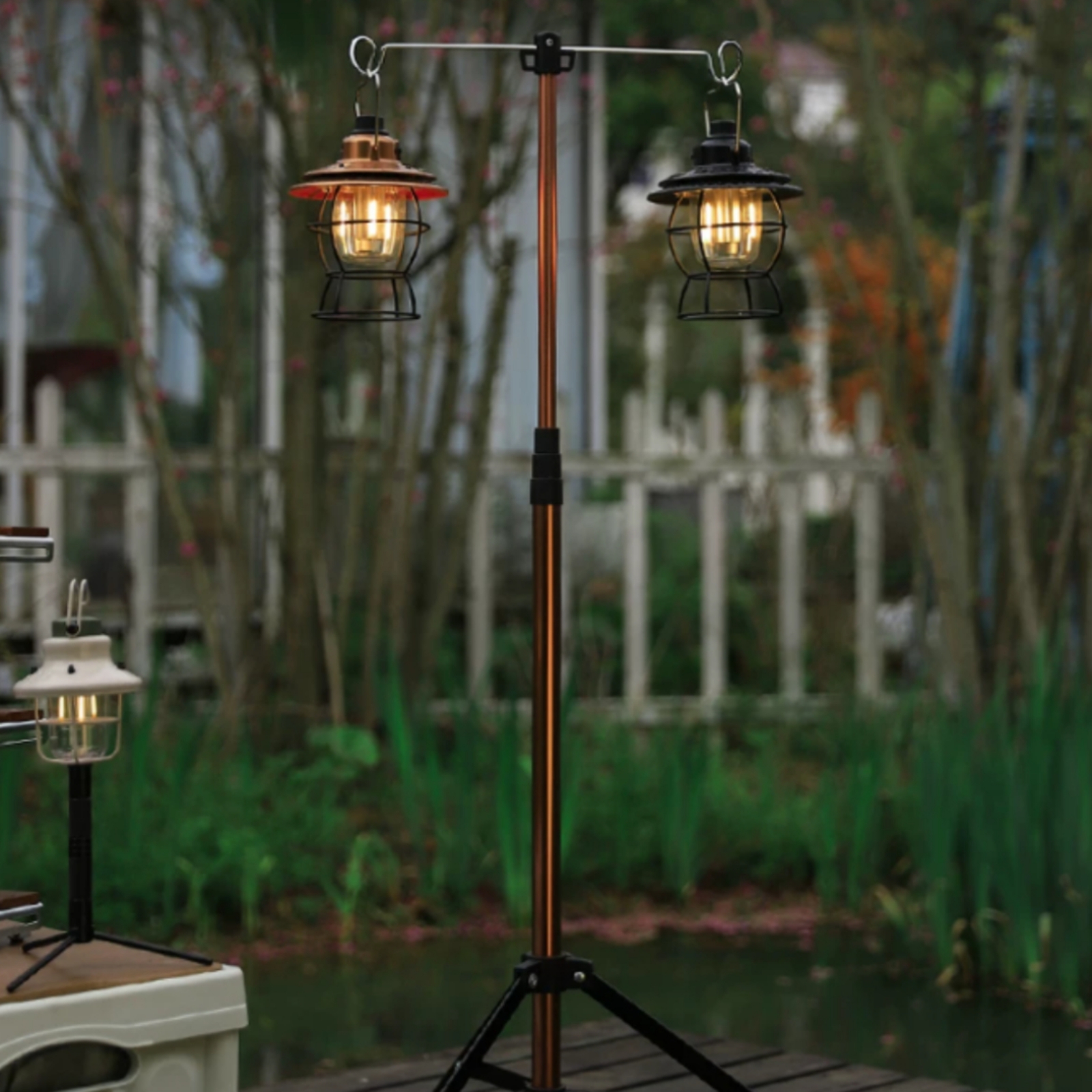 Tripod Stand with Hooks Telesc - Outdoor Lighting Pole review and price