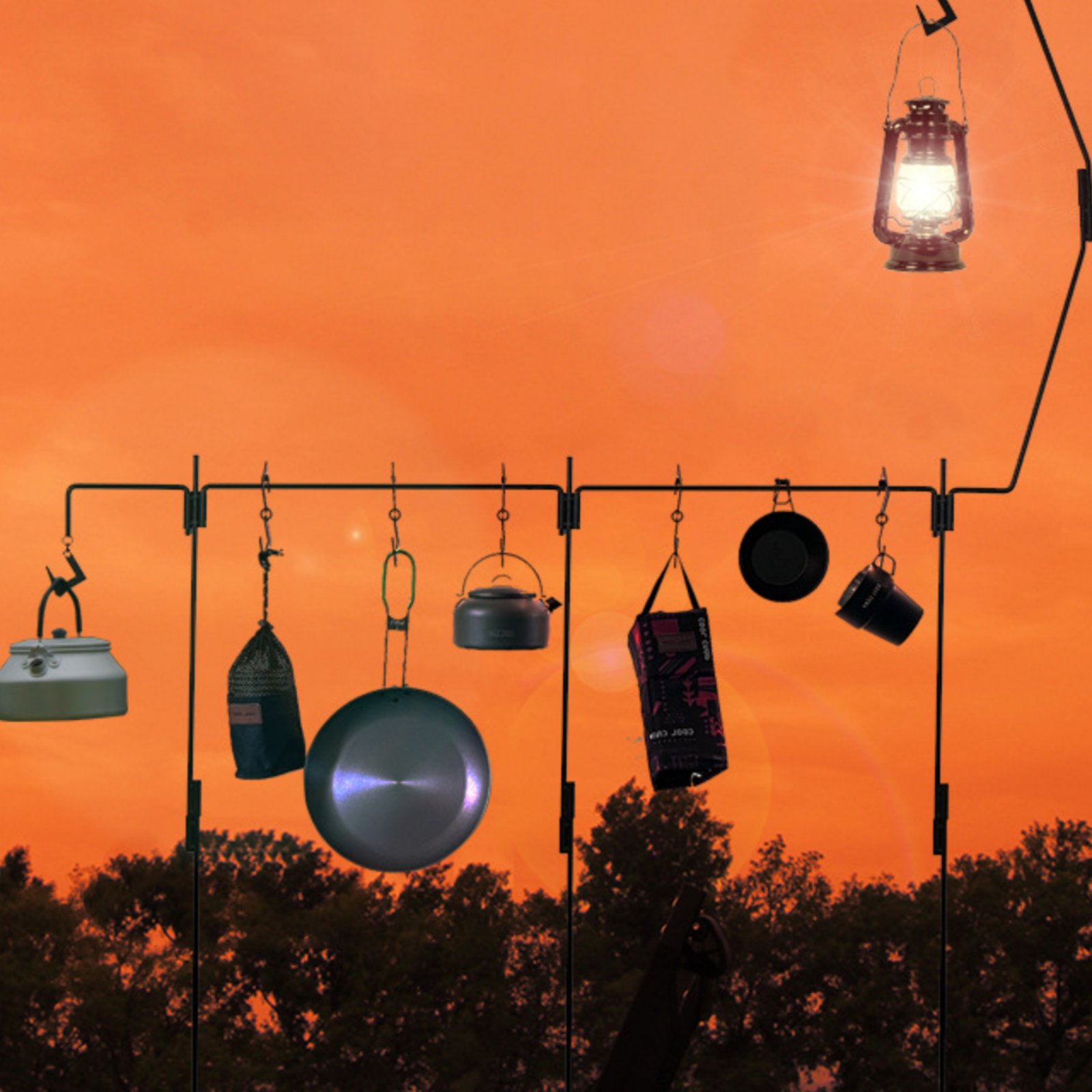 Camping Lantern Stand Easy to  - Outdoor Lighting Pole review and price