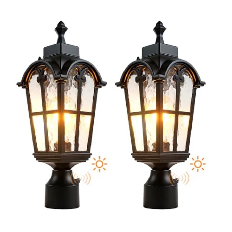 Sensor Outdoor Post Lights Wat - Outdoor Lighting Lamp review and price