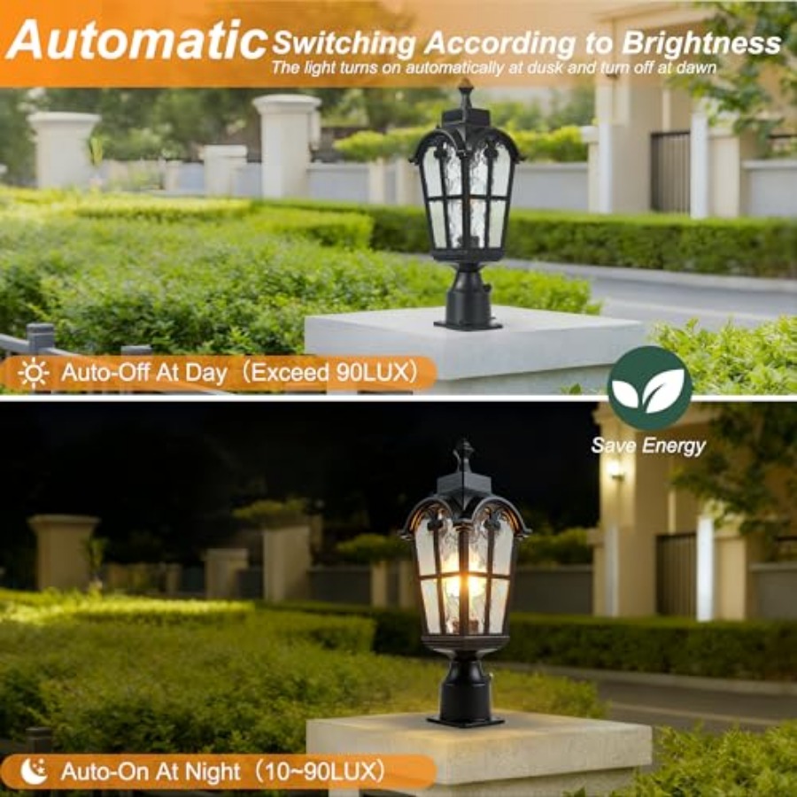 Sensor Outdoor Post Lights Wat - Outdoor Lighting Lamp review and price