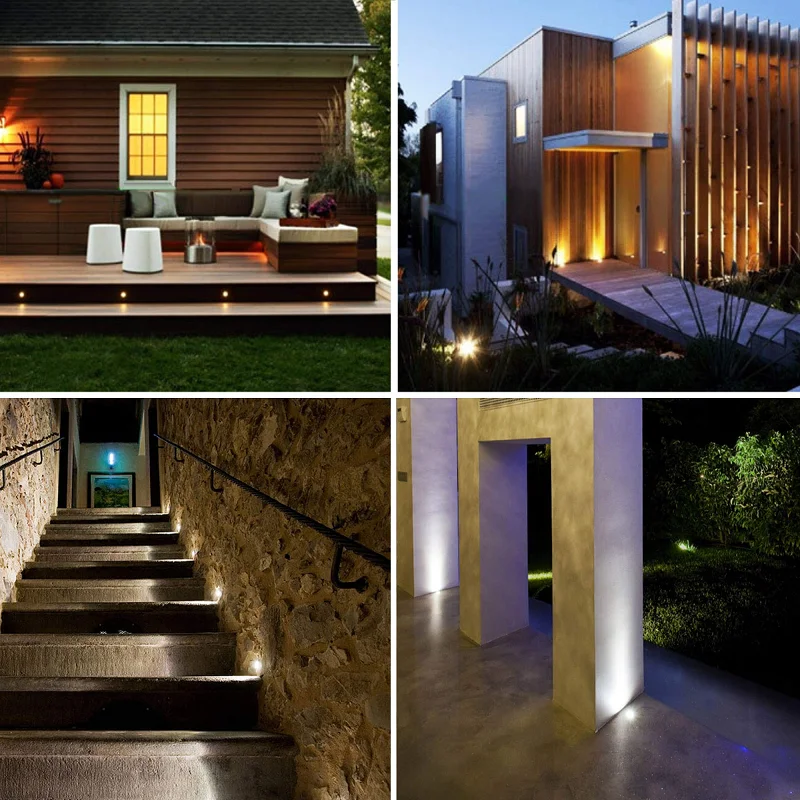 QITU LED Outdoor Garden Lights - Deck Step Light review and price
