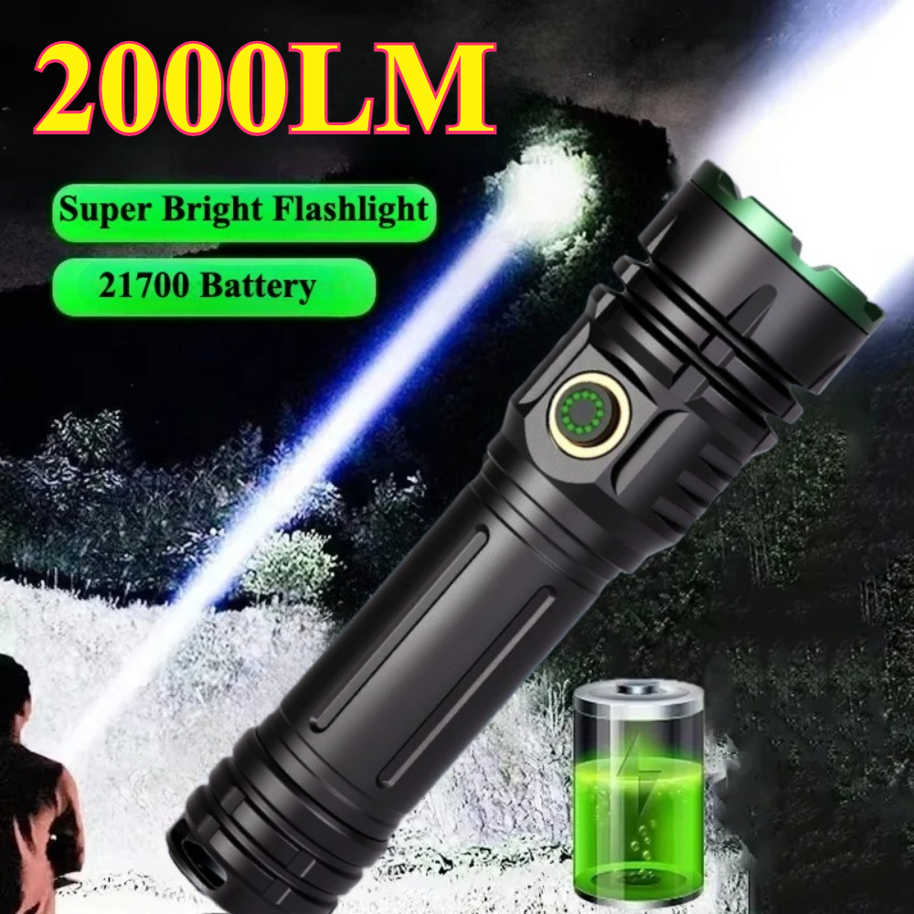 2000LM Super Bright Led Flashl - Outdoor Lighting The Range review and price