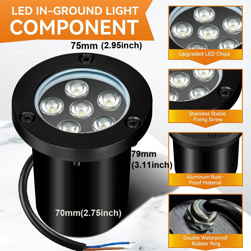 Landscape Light LED Undergroun - Deck Step Light review and price
