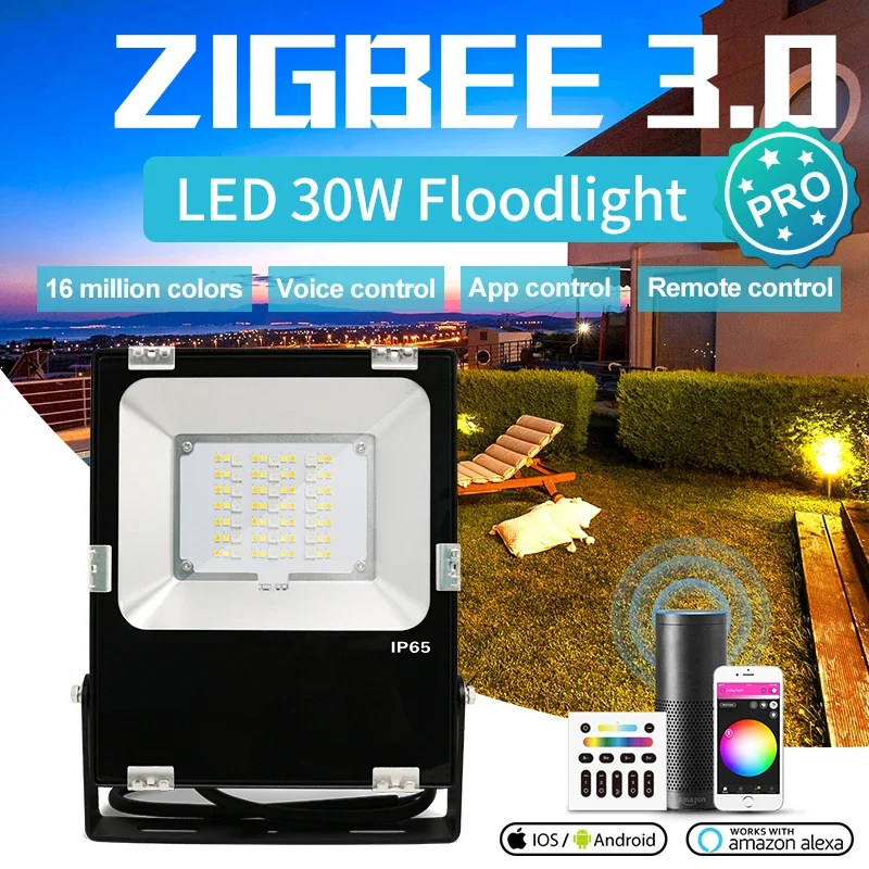 GLEDOPTO Zigbee 3.0 Flood Ligh - Outdoor Lighting Zigbee review and price