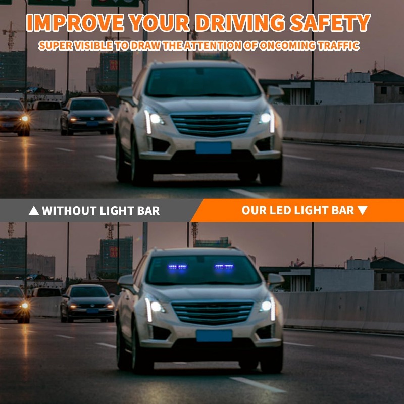 2 in 1 LED Emergency Strobe Li - Deck Step Light review and price