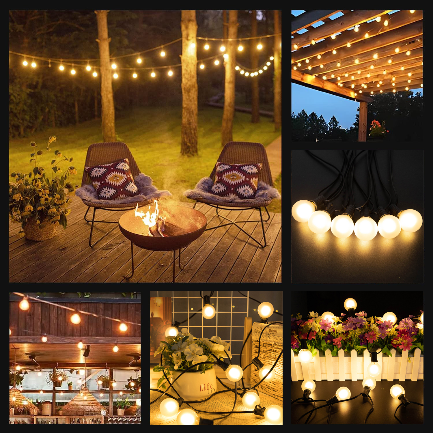 Retro Led G40 Street Garland L - Outdoor Lighting Socket review and price