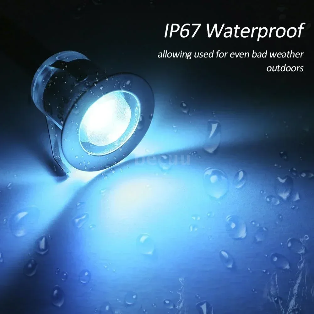 32mm RGBW LED Deck Light 0 6W  - Outdoor Lighting Ground Fixtures review and price