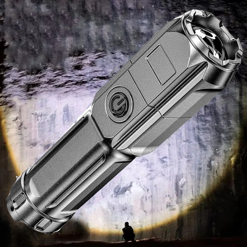 Super Bright Flashlight USB Re - Outdoor Lighting The Range review and price