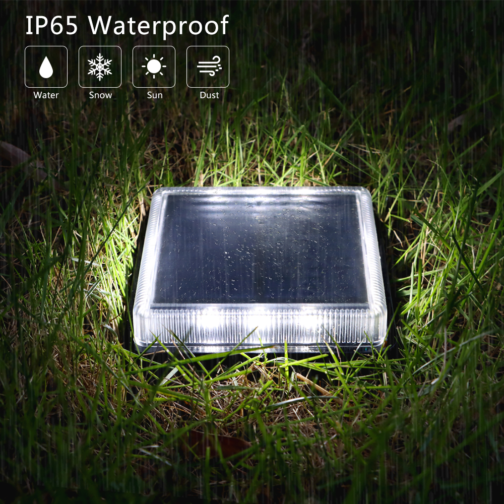 Solar Deck Light Outdoor Water - Outdoor Lighting Ground Fixtures review and price