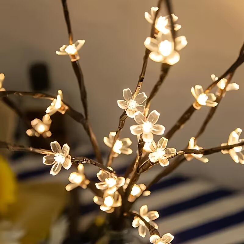 1/2PC 20LED Cherry Blossom Tre - Outdoor Lighting For Home review and price