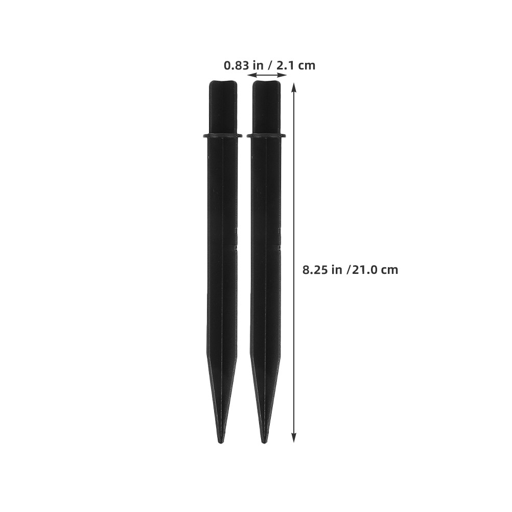 15Pcs Black Round Tube Ground  - Outdoor Lighting Ground Fixtures review and price