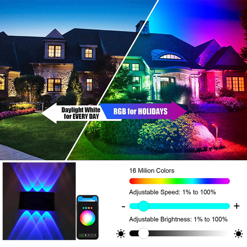 Tuya  Up and Down Wall Light S - Outdoor Lighting Zigbee review and price