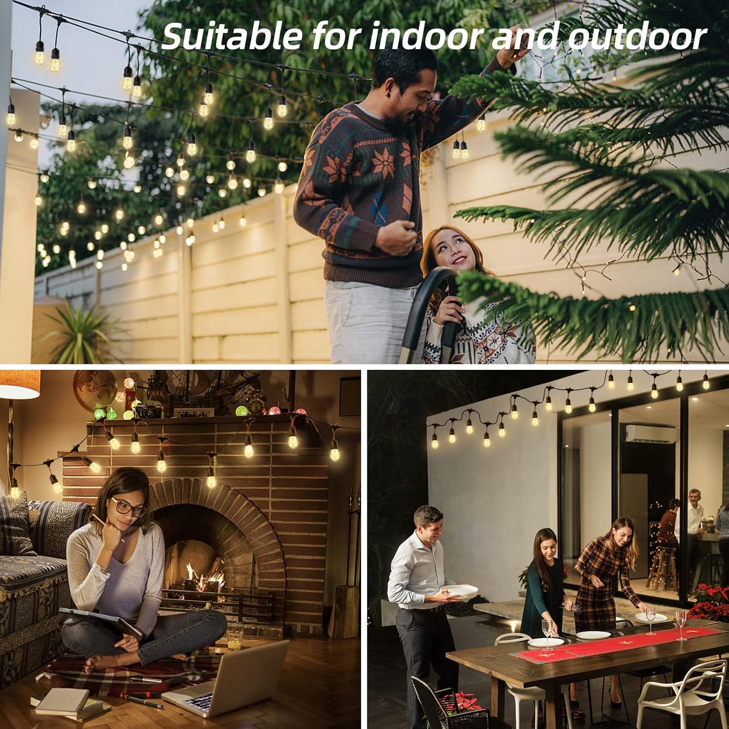 10m LED String Lights 10 Hangi - Outdoor Lighting Socket review and price