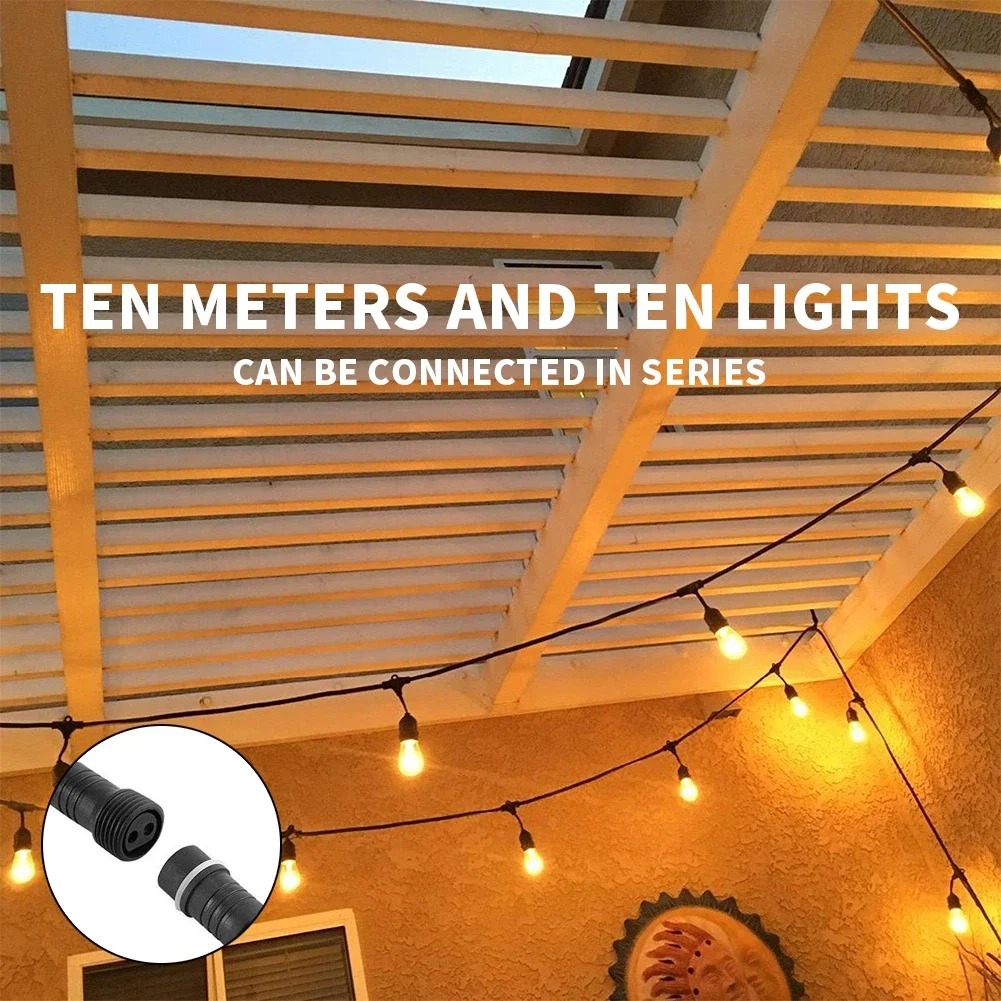 10m LED String Lights 10 Hangi - Outdoor Lighting Socket review and price