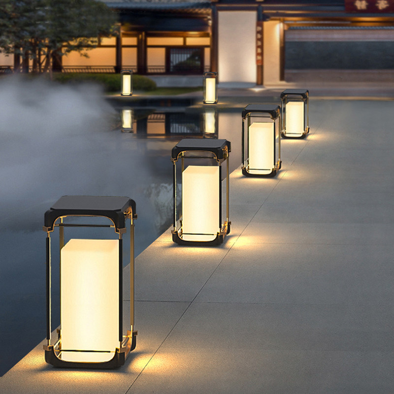 Luminous floor lamp courtyard  - Outdoor Lighting Lamp review and price